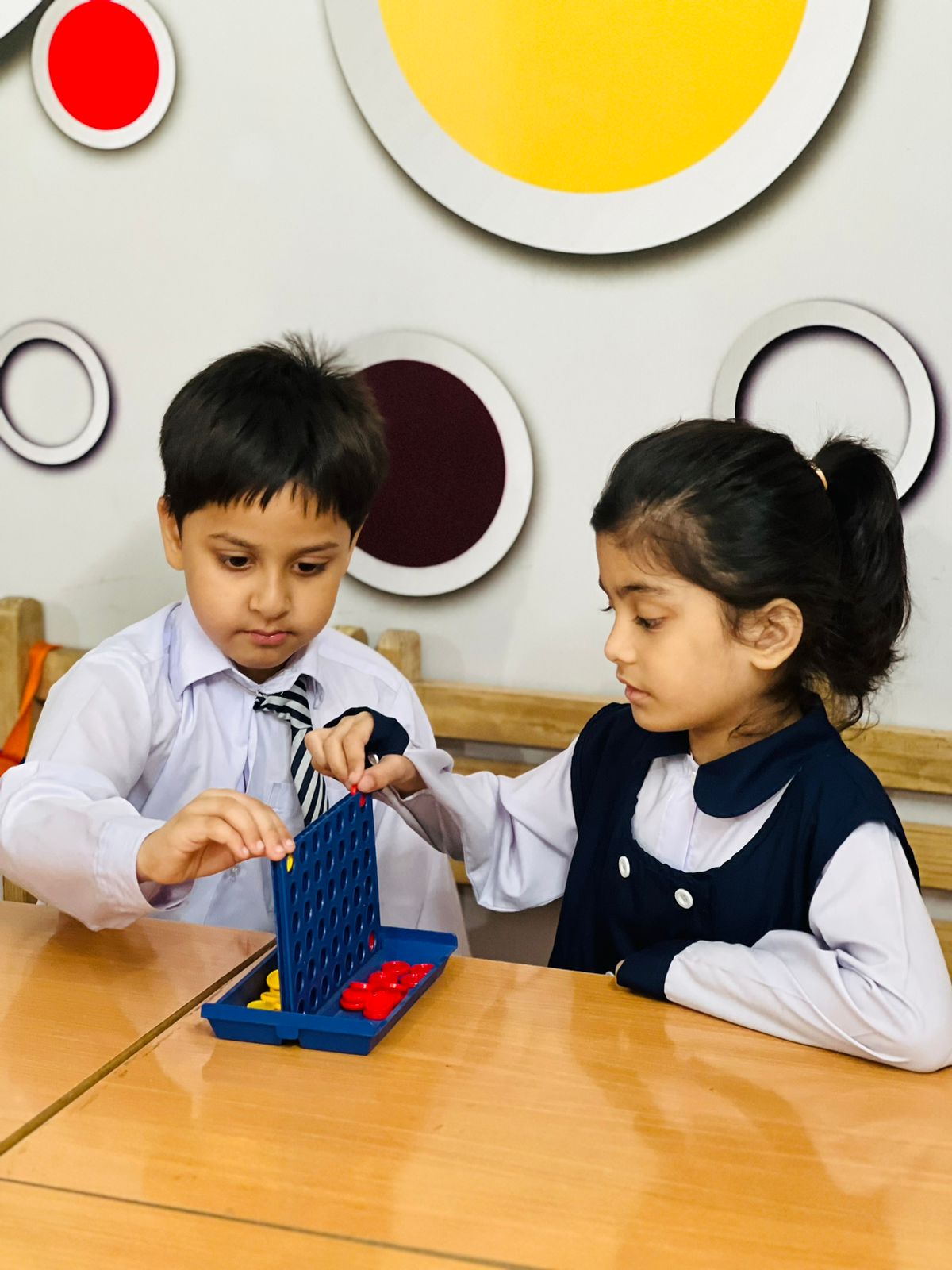 Early Years students at SKANS AECHS Campus
